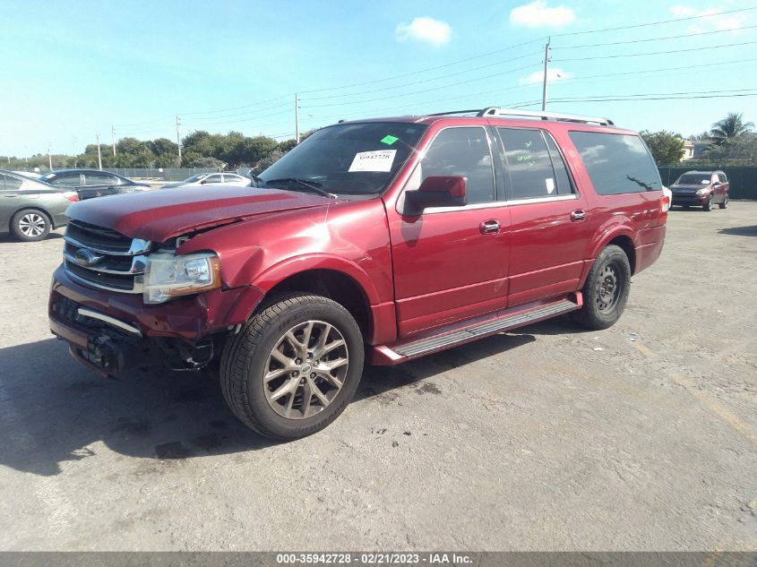 2015 FORD EXPEDITION EL LIMITED - 1FMJK1KT5FEF06264
