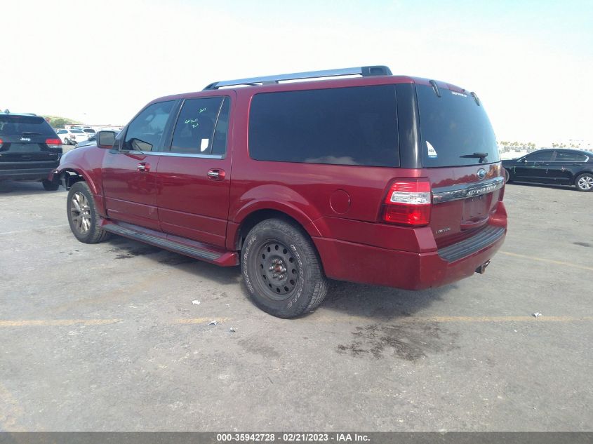 2015 FORD EXPEDITION EL LIMITED - 1FMJK1KT5FEF06264