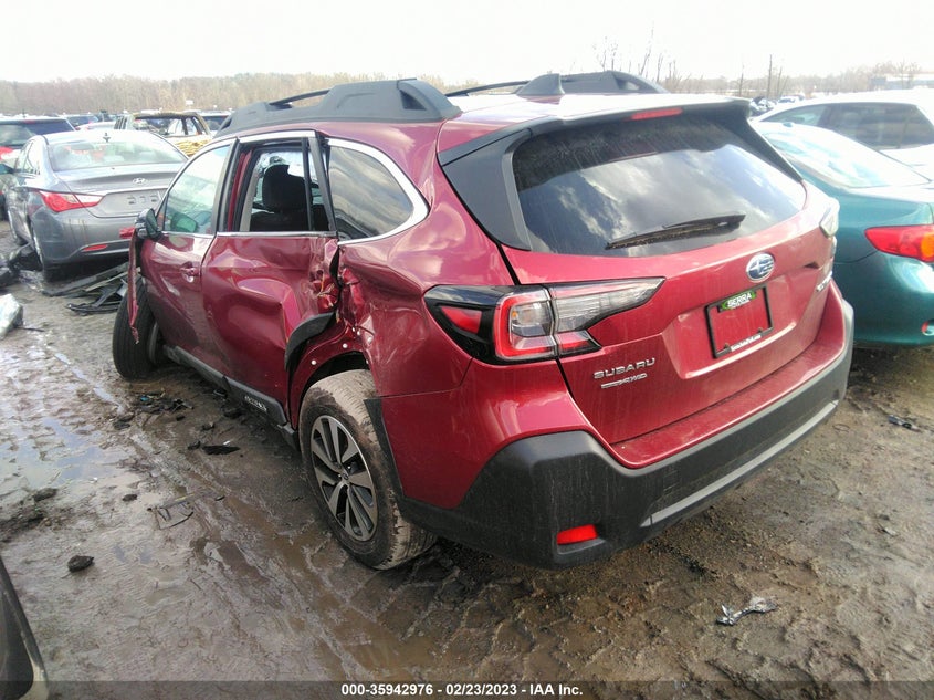 VIN 4S4BTAFC1P3143521 2023 SUBARU OUTBACK PREMIUM