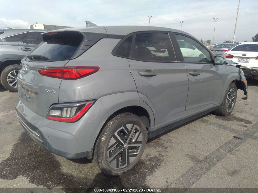 2022 HYUNDAI KONA ELECTRIC LIMITED - KM8K53AG1NU157376