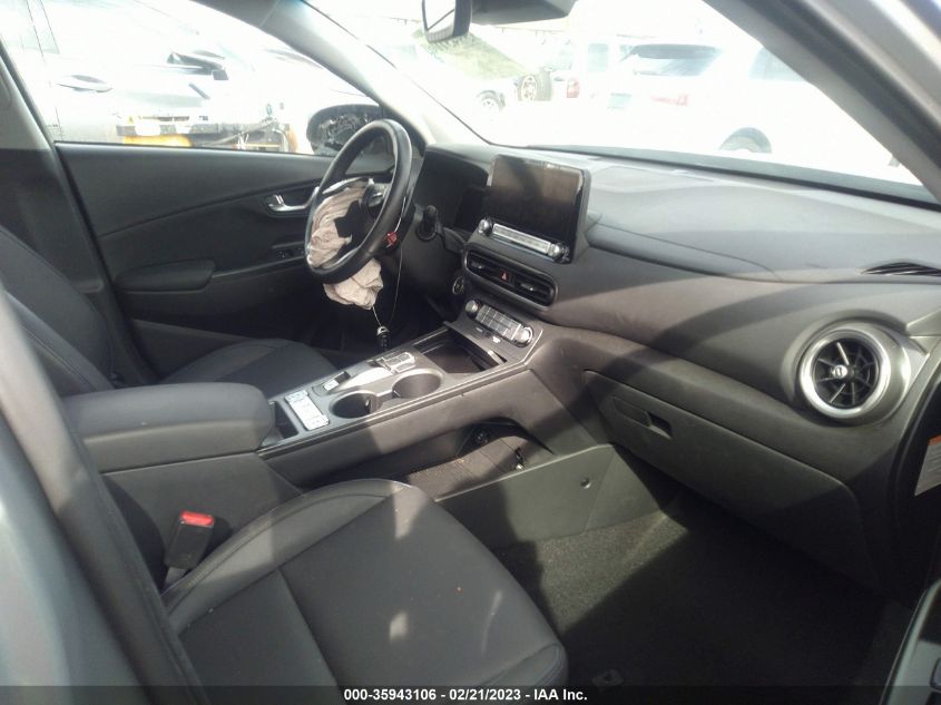 2022 HYUNDAI KONA ELECTRIC LIMITED - KM8K53AG1NU157376