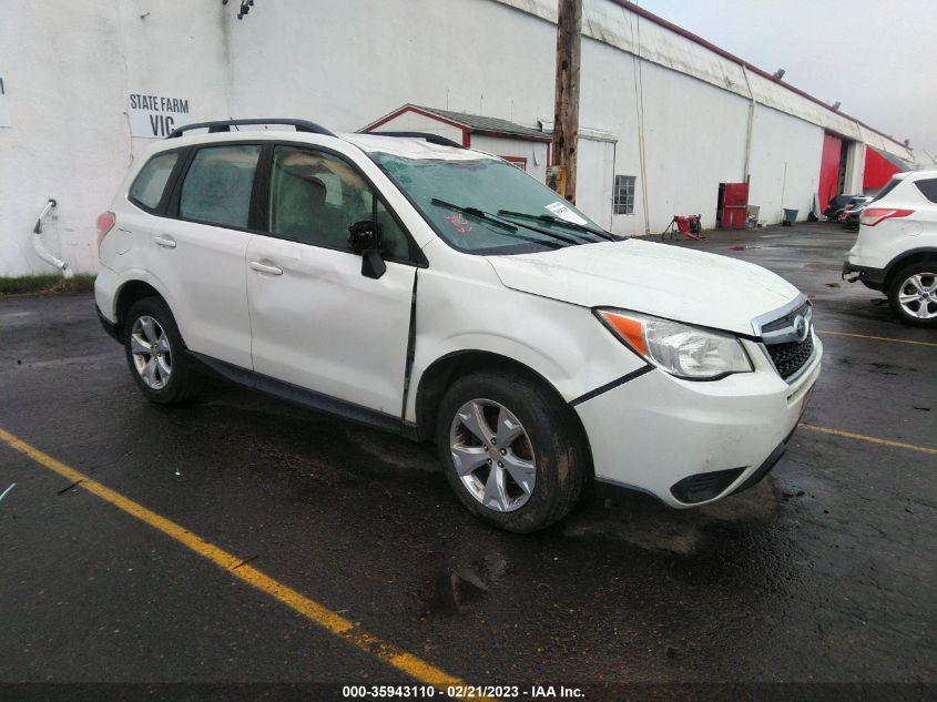 2015 SUBARU FORESTER 2.5I - JF2SJABC5FH446742
