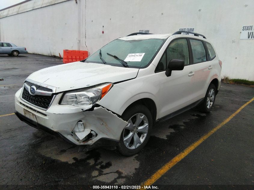 2015 SUBARU FORESTER 2.5I - JF2SJABC5FH446742