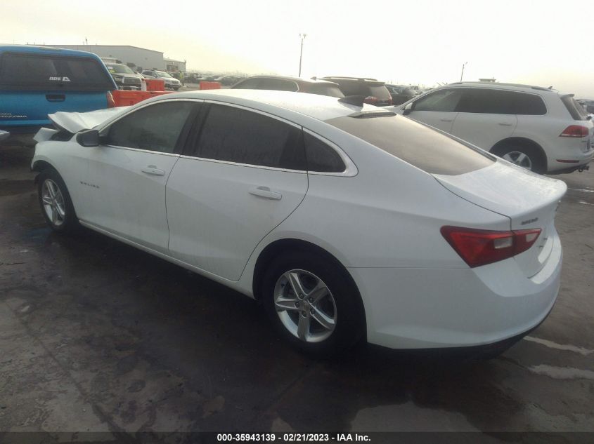 2022 CHEVROLET MALIBU LS - 1G1ZB5ST0NF190417