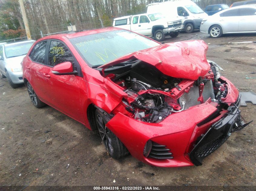 2019 TOYOTA COROLLA L/LE/SE/XLE/XSE - 2T1BURHEXKC219218