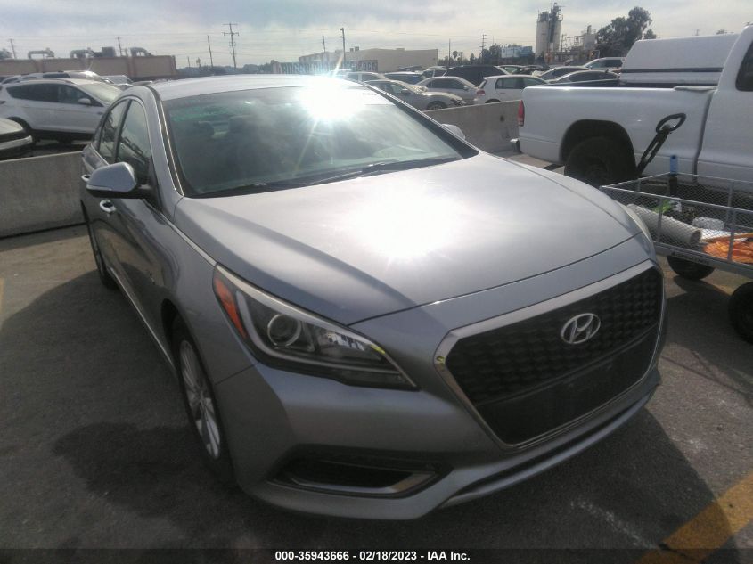 2016 HYUNDAI SONATA HYBRID SE - KMHE24L1XGA025421