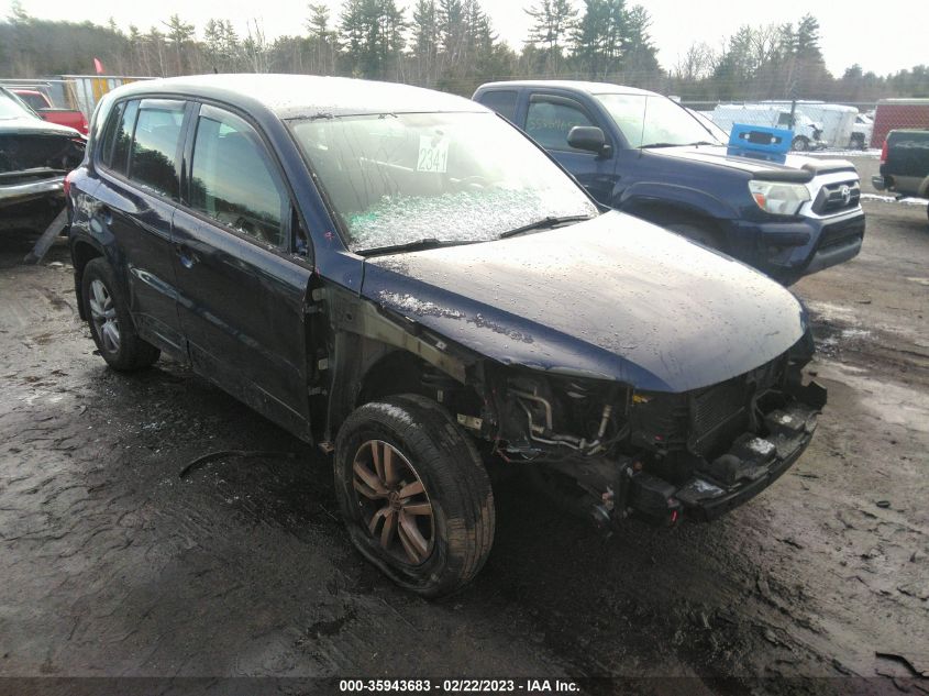 2014 VOLKSWAGEN TIGUAN S - WVGAV3AX5EW527695