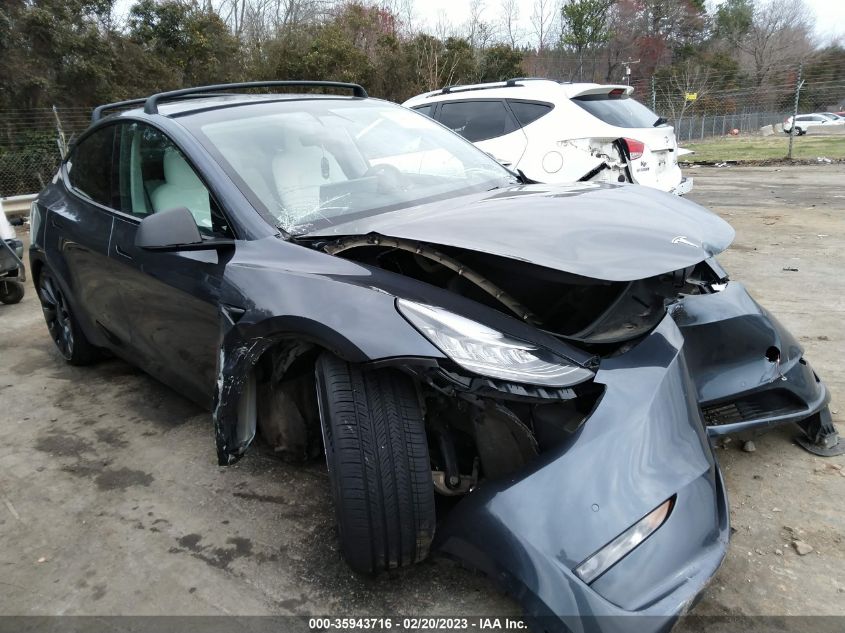 5YJYGDEF1LF018807 TESLA MODEL Y LONG RANGE/PERFORMANCE 2020