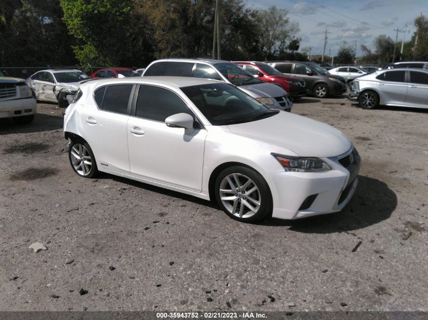 2016 LEXUS CT 200H HYBRID - JTHKD5BHXG2262814