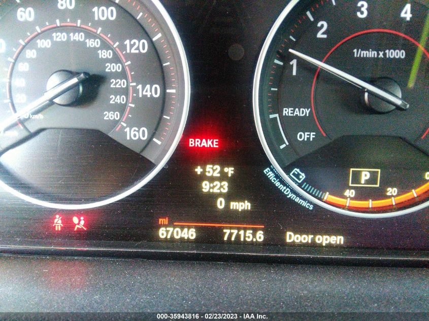 2014 BMW 3 SERIES GRAN TURISMO 335I XDRIVE - WBA3X9C56ED867890