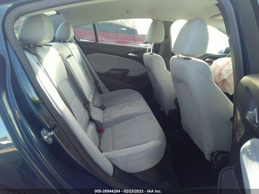 2019 CHEVROLET CRUZE LT - 1G1BE5SM0K7104692