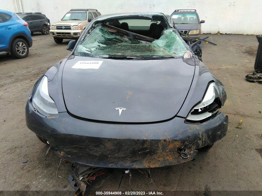VIN 5YJ3E1EB4PF390417 2023 TESLA MODEL 3