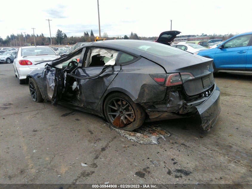 VIN 5YJ3E1EB4PF390417 2023 TESLA MODEL 3