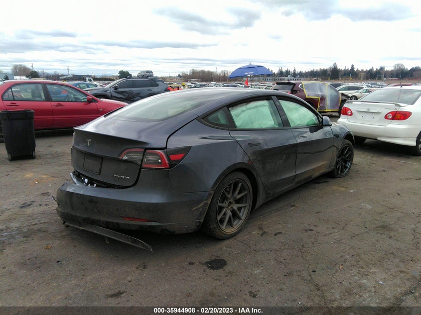 VIN 5YJ3E1EB4PF390417 2023 TESLA MODEL 3