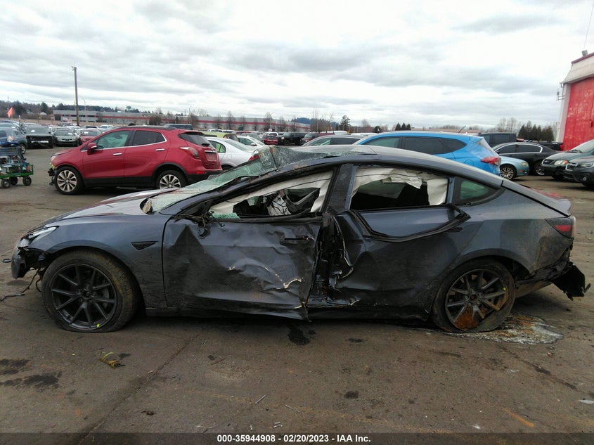 VIN 5YJ3E1EB4PF390417 2023 TESLA MODEL 3