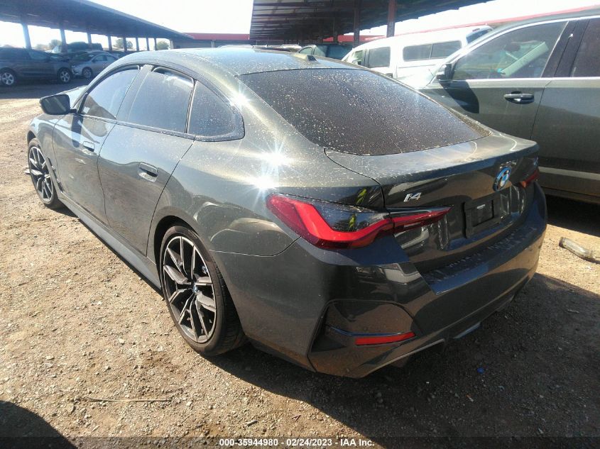 2022 BMW I4 EDRIVE40 WBY73AW07NFN19004