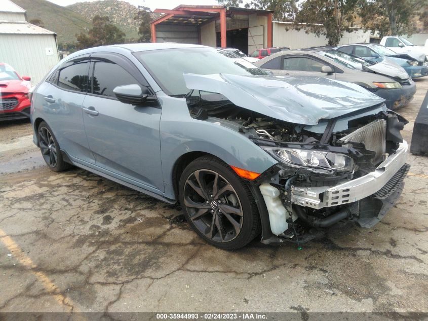 2018 HONDA CIVIC HATCHBACK SPORT - SHHFK7H42JU405010