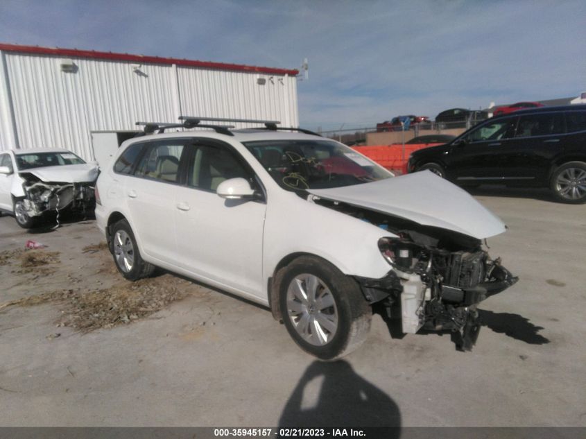 2014 VOLKSWAGEN JETTA SPORTWAGEN TDI W/SUNROOF & NAV - 3VWPL7AJ7EM615815