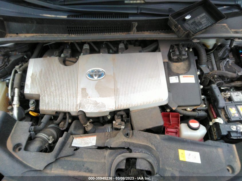2016 TOYOTA PRIUS - JTDKBRFU2G3012418