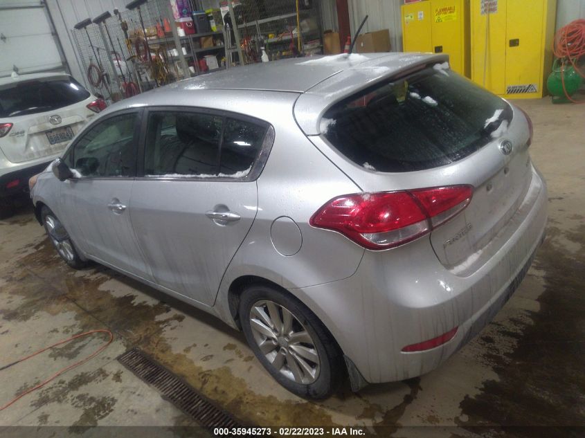 2015 KIA FORTE 5-DOOR EX - KNAFX5A85F5303548