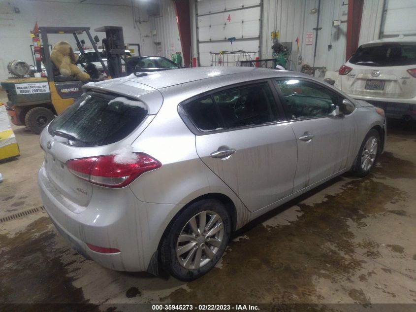 2015 KIA FORTE 5-DOOR EX - KNAFX5A85F5303548