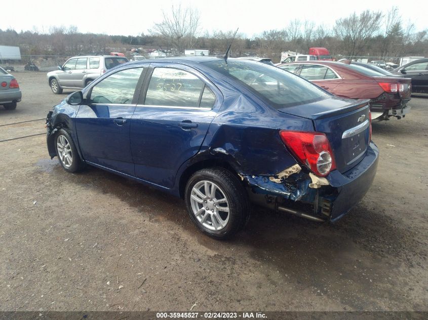 2013 CHEVROLET SONIC LT - 1G1JC5SH6D4229057