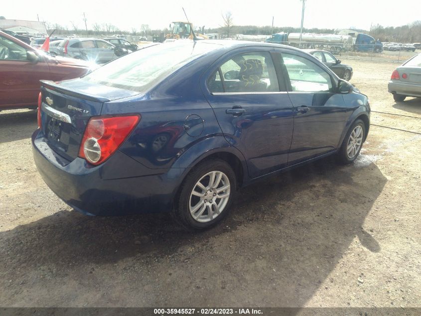 2013 CHEVROLET SONIC LT - 1G1JC5SH6D4229057
