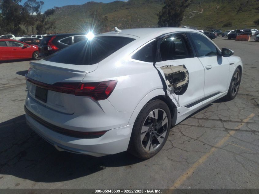 2022 AUDI E-TRON SPORTBACK S LINE PREMIUM WA11AAGE5NB023367