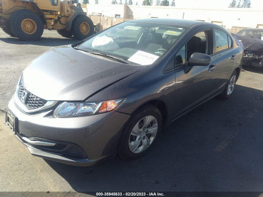 2015 HONDA CIVIC SEDAN LX - 2HGFB2F57FH522150