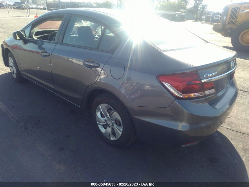 2015 HONDA CIVIC SEDAN LX - 2HGFB2F57FH522150