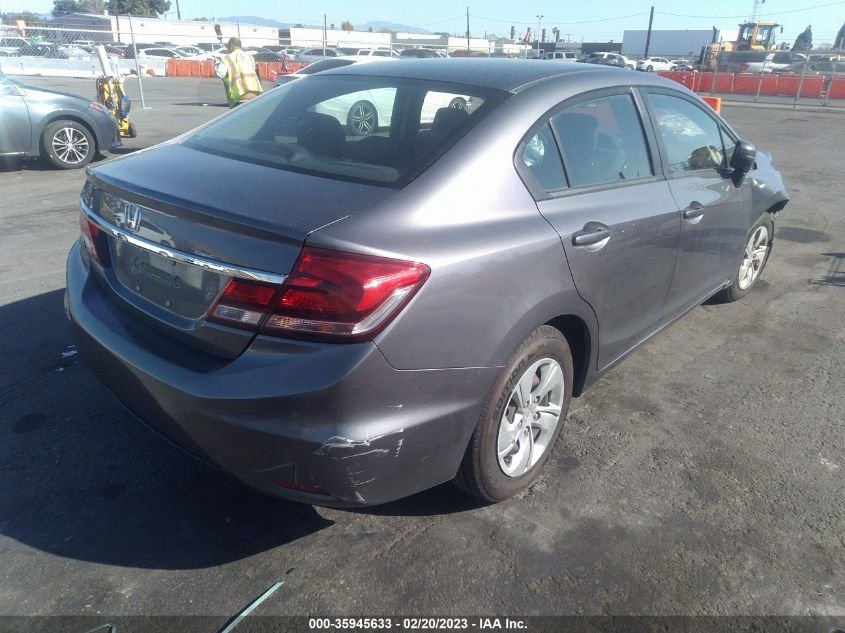 2015 HONDA CIVIC SEDAN LX - 2HGFB2F57FH522150