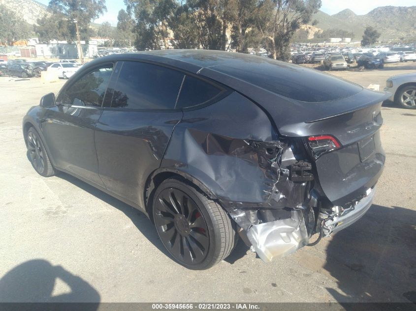 2022 TESLA MODEL Y - 7SAYGDEF7NF552822