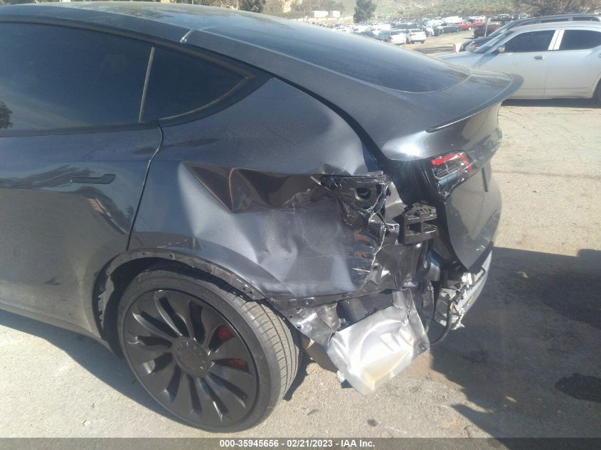 2022 TESLA MODEL Y - 7SAYGDEF7NF552822