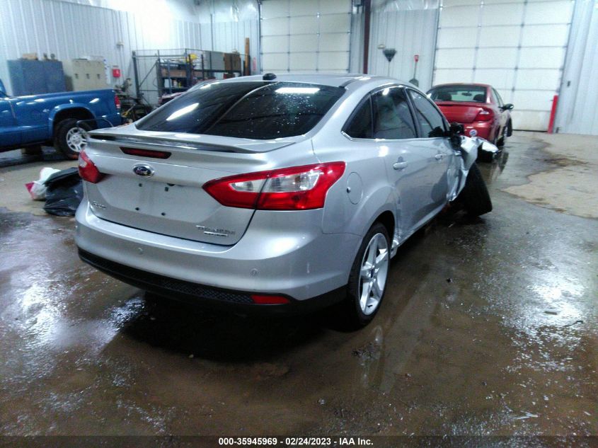 2013 FORD FOCUS TITANIUM - 1FADP3J28DL233682