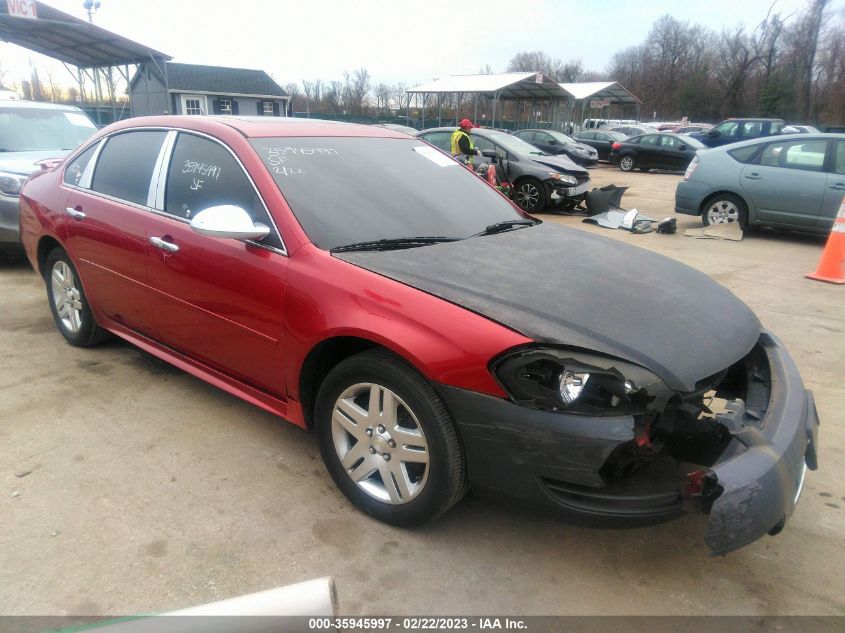 2013 CHEVROLET IMPALA LT - 2G1WG5E36D1154267