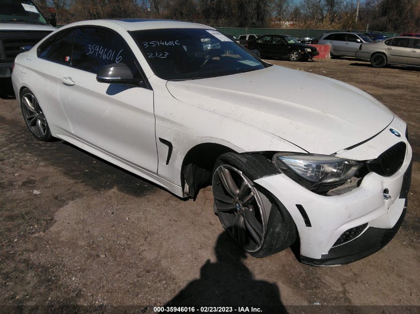 2014 BMW 4 SERIES 435I - WBA3R1C52EK191431