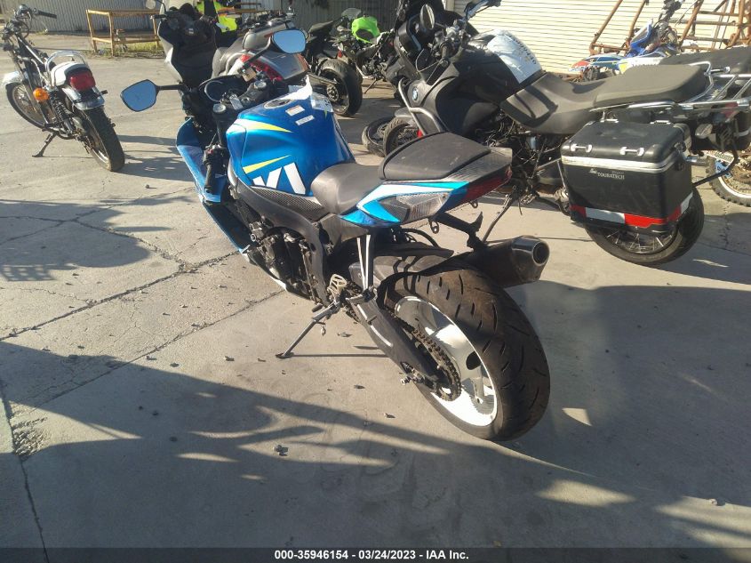 2011 SUZUKI GSX-R600 - JS1GN7FA5B2103117