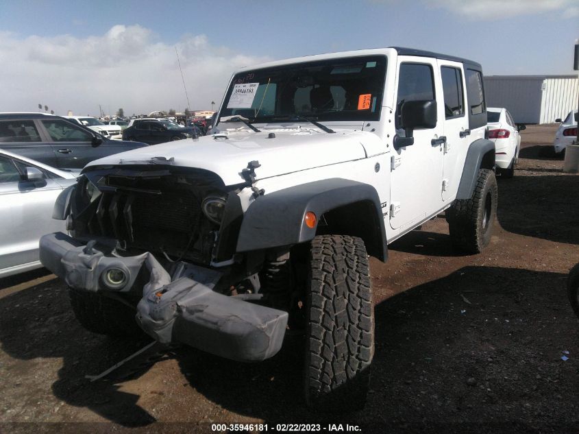 2018 JEEP WRANGLER JK UNLIMITED SPORT S 1C4HJWDGXJL930014