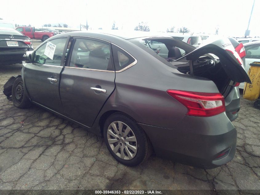 2016 NISSAN SENTRA SR/SL/S/SV/FE+ S - 3N1AB7AP1GY232855