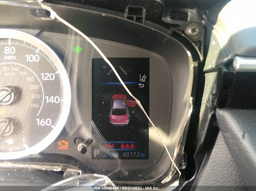 VIN 5YFEPMAE7MP151318 2021 TOYOTA COROLLA LE