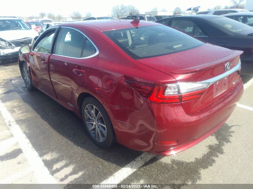 2016 LEXUS ES 300H HYBRID JTHBW1GG7G2108385