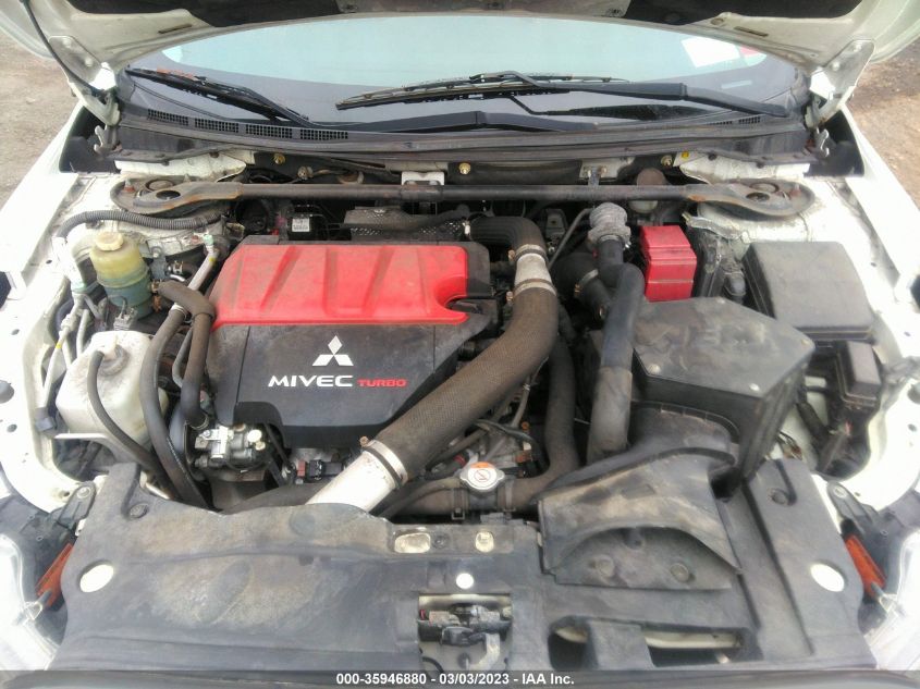 2015 MITSUBISHI LANCER EVOLUTION MR JA32W5FV5FU011972