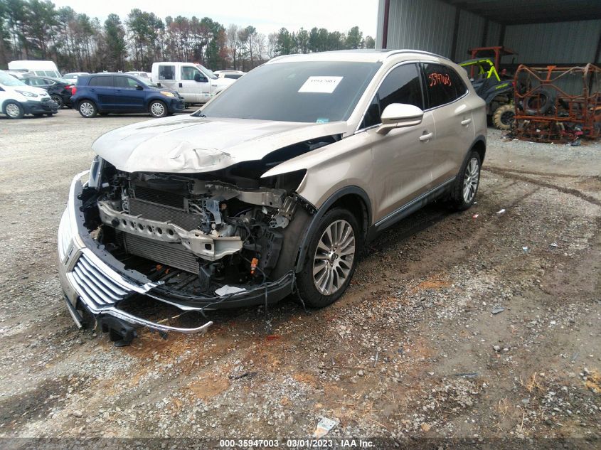 2015 LINCOLN MKC - 5LMCJ1A90FUJ45224