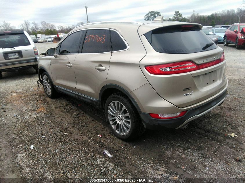 2015 LINCOLN MKC - 5LMCJ1A90FUJ45224
