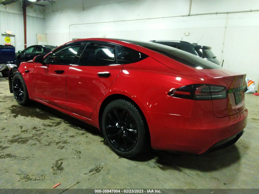 2022 TESLA MODEL S - 5YJSA1E5XNF491248