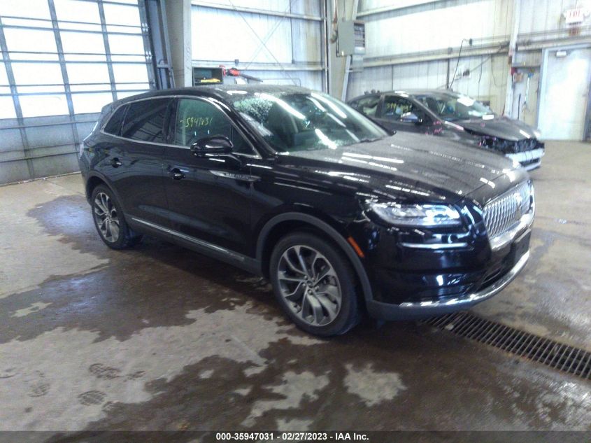 2021 LINCOLN NAUTILUS RESERVE - 2LMPJ8KP6MBL15099