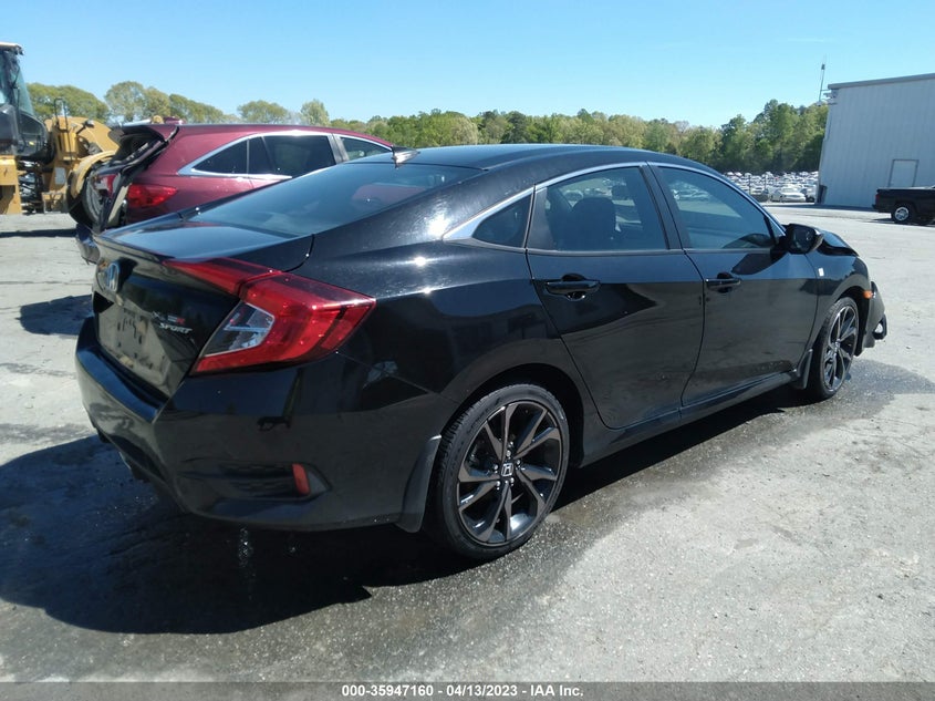 VIN 2HGFC2F81LH557057 2020 HONDA CIVIC SEDAN SPORT