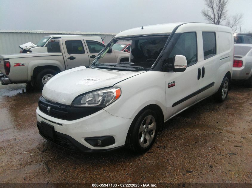 2017 RAM PROMASTER CITY CARGO VAN TRADESMAN SLT ZFBERFBB5H6F44988