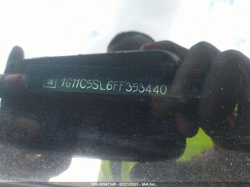 2015 CHEVROLET MALIBU LT - 1G11C5SL6FF353440