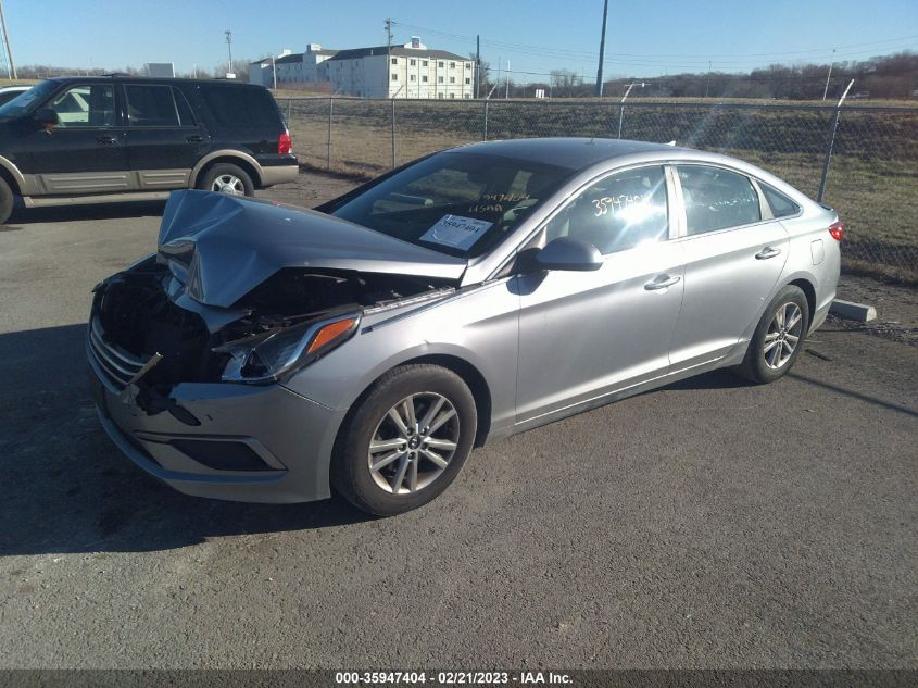 2017 HYUNDAI SONATA 2.4L - 5NPE24AF6HH441592